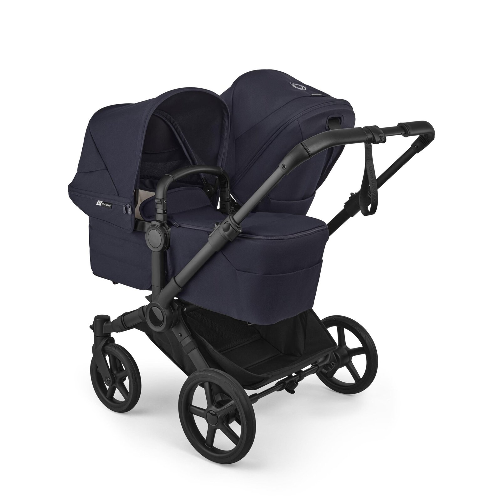 Bugaboo Donkey 6 Duo rati diviem bērniem Deep Indigo – 2