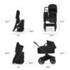 Bugaboo Donkey 6 Mono universālie ratiņi 2in1 Desert Taupe Melange