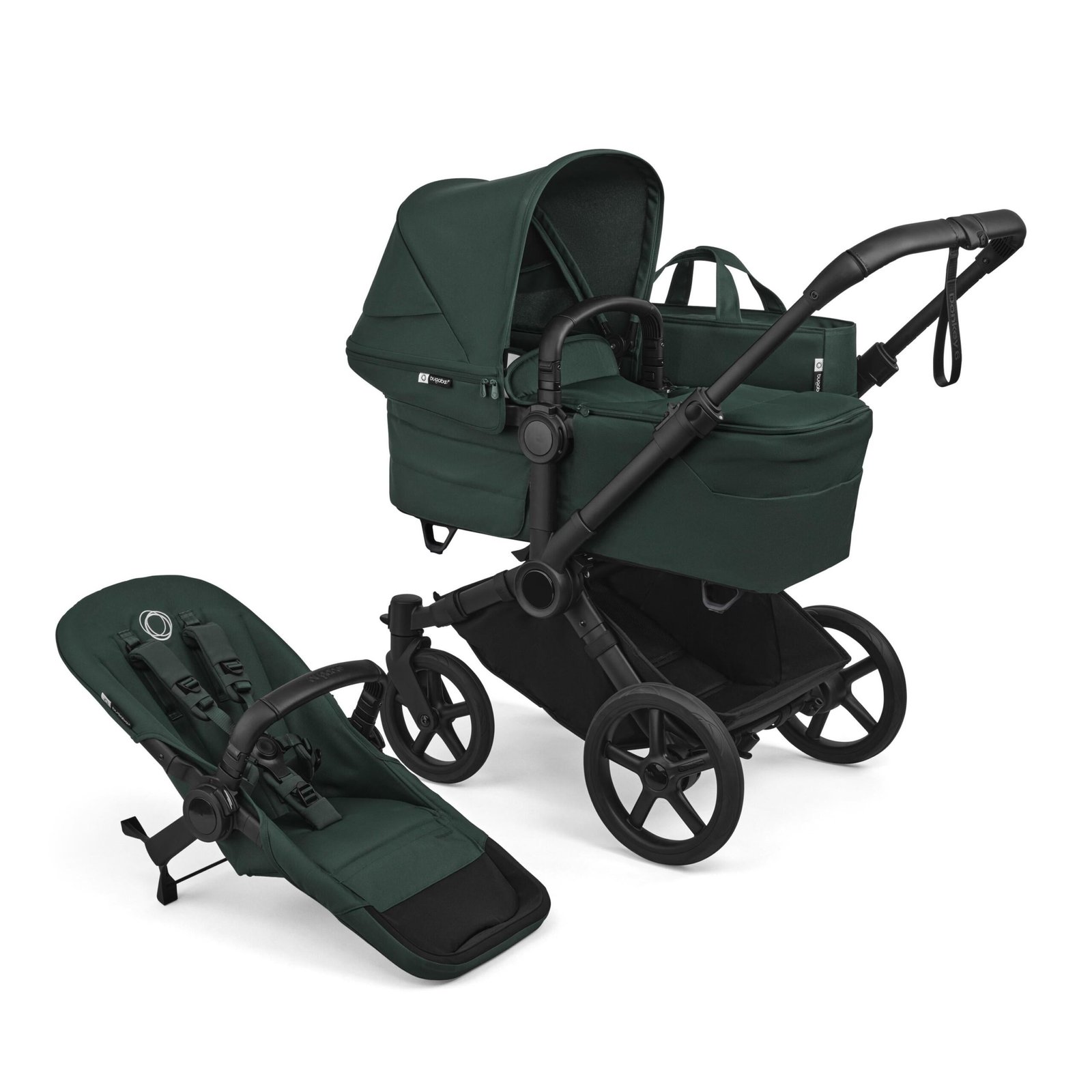 Bugaboo Donkey 6 Mono universālie ratiņi 2in1 Fern Green