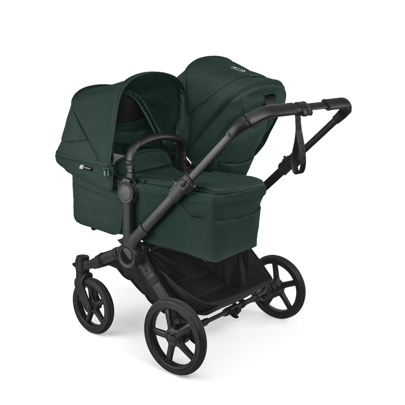 Bugaboo Donkey 6 Duo rati diviem bērniem Fern Green – 2