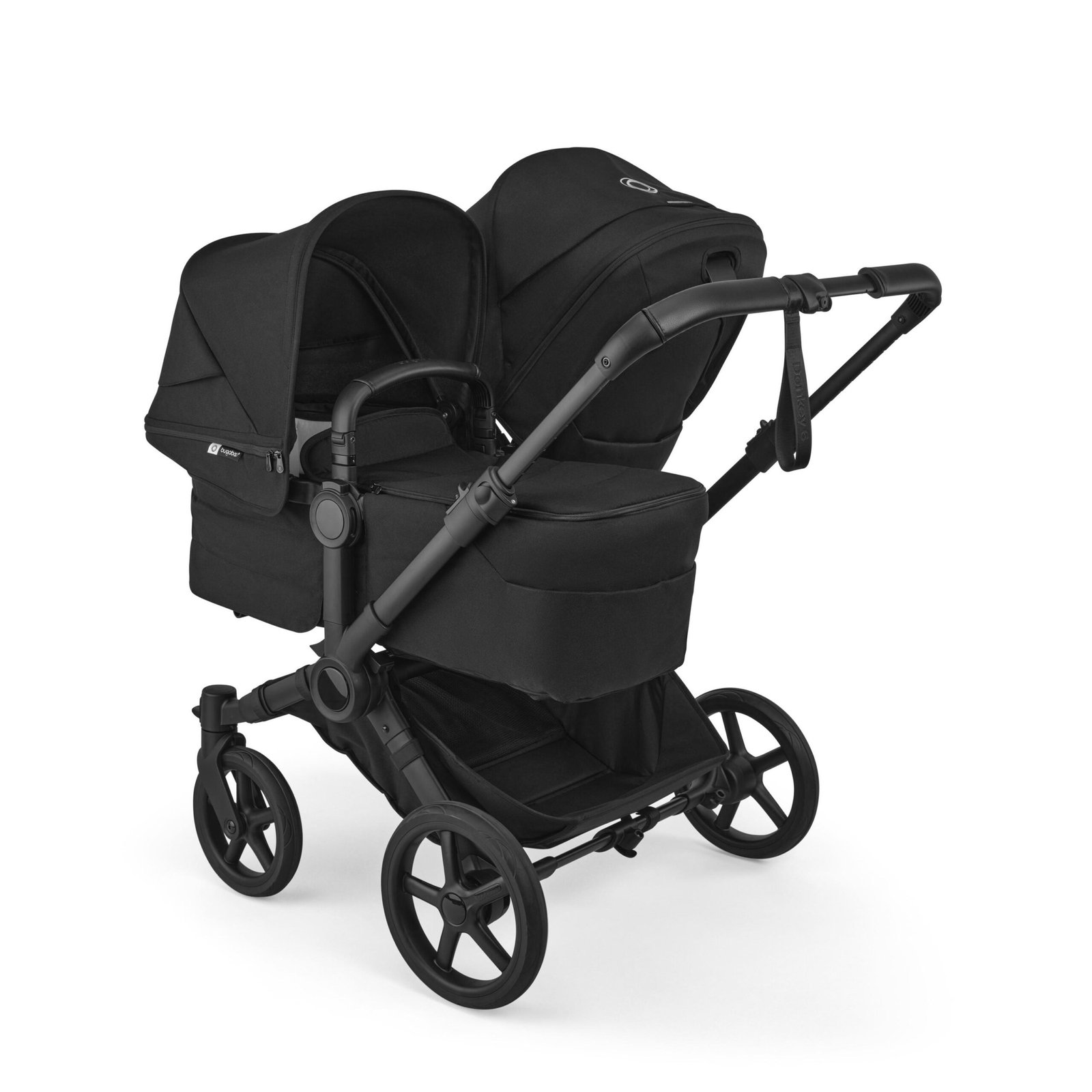Bugaboo Donkey 6 Duo rati diviem bērniem Heritage Black – 2