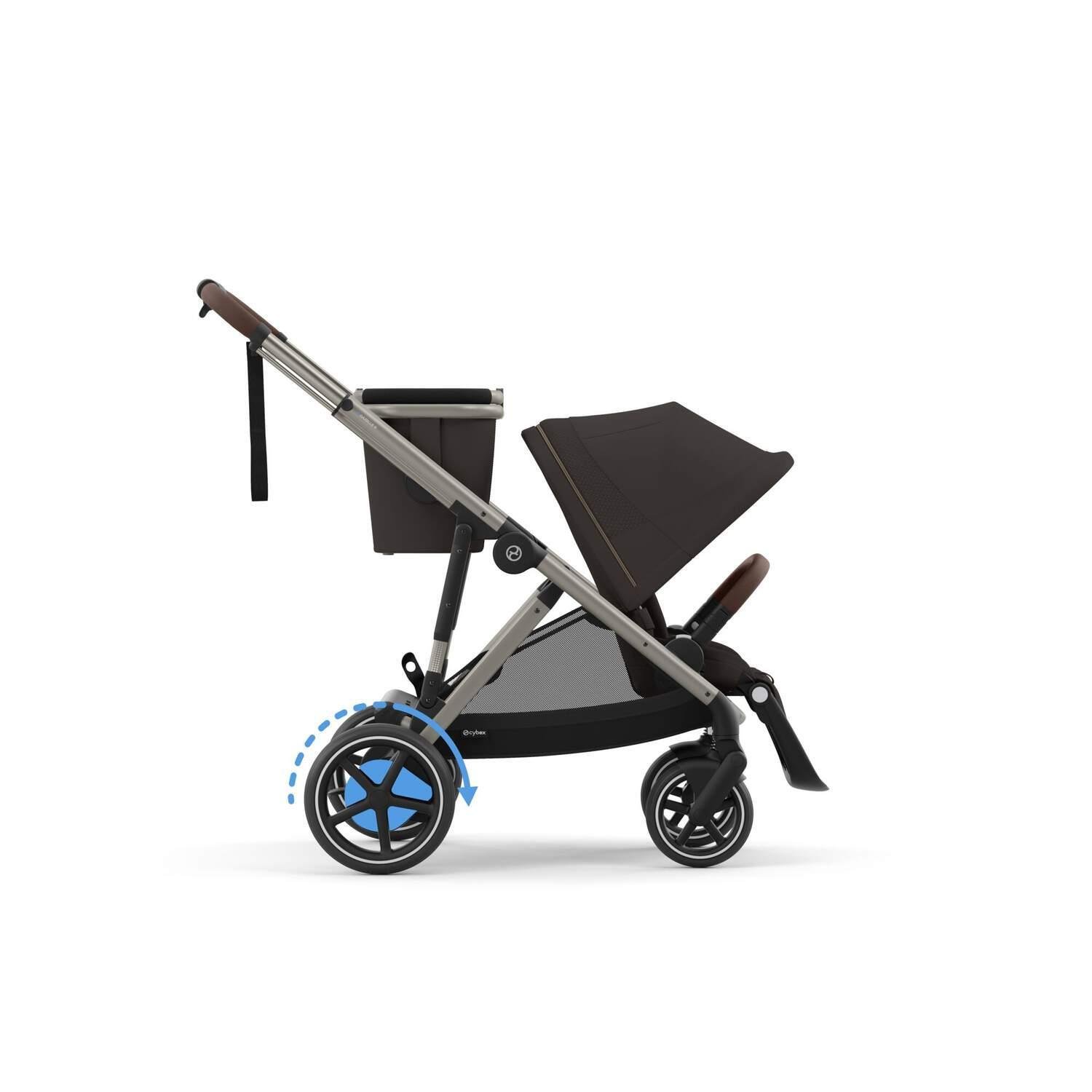 Cybex e-Gazelle S sporta rati Chocolate Brown Cybex e-Gazelle S sporta rati Chocolate Brown