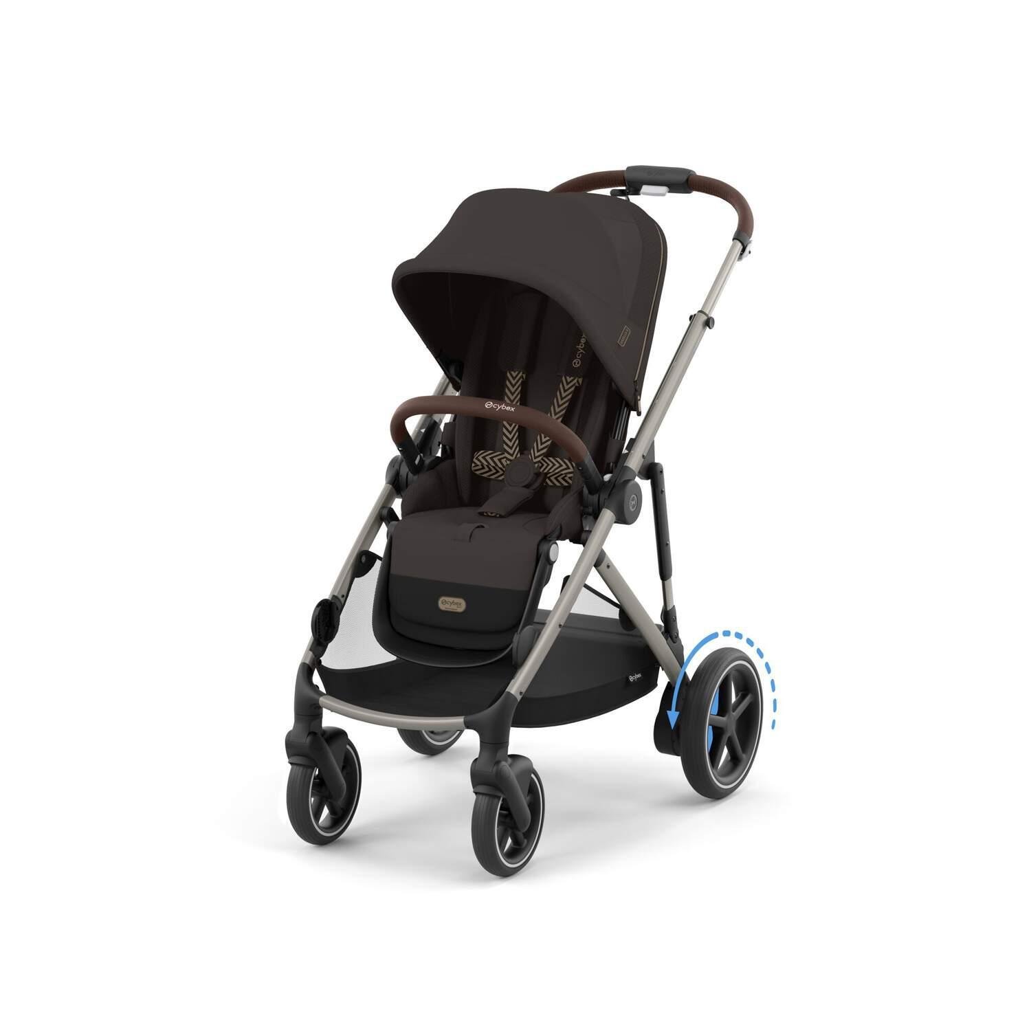 Cybex e-Gazelle S sporta rati Chocolate Brown 2