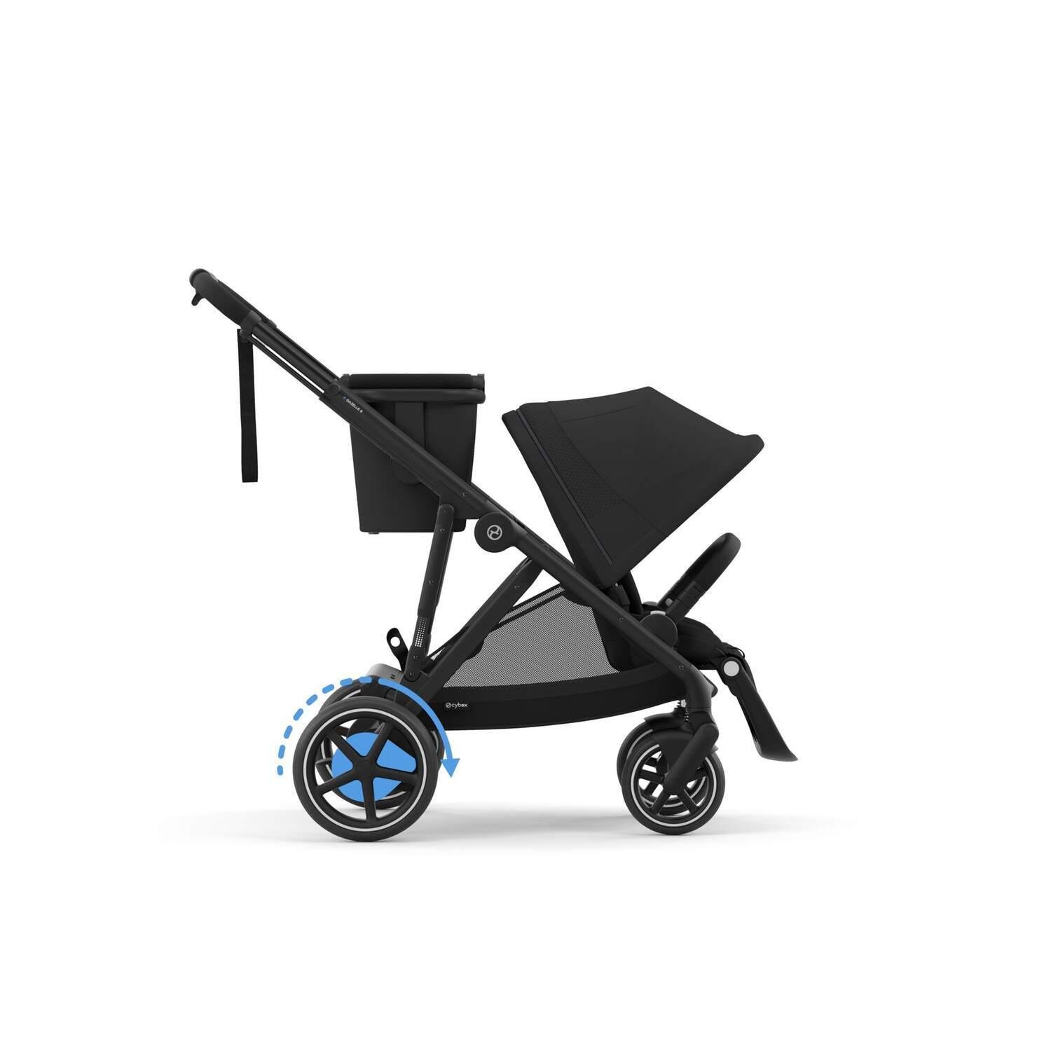 Cybex e-Gazelle S sporta rati Moon Black 2