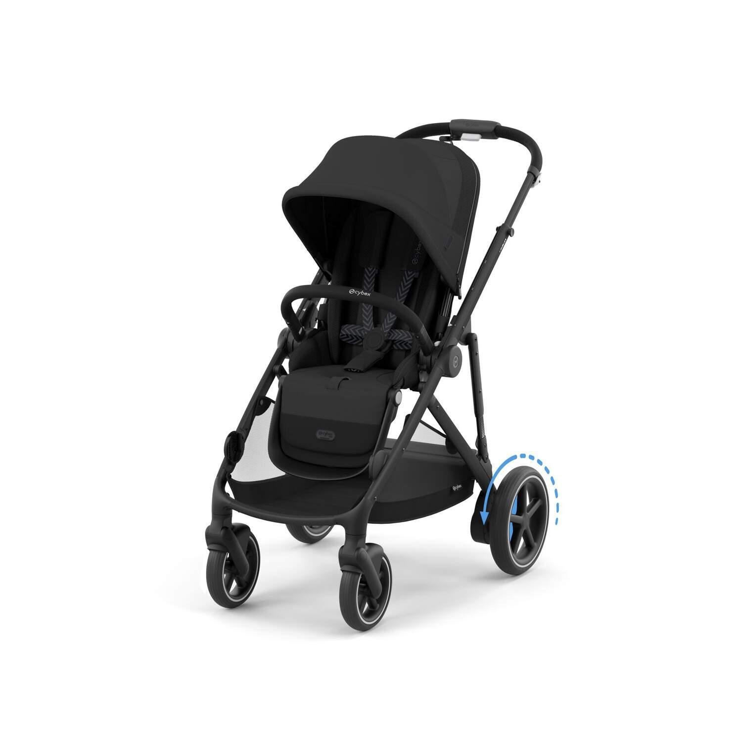 Cybex e-Gazelle S sporta rati Moon Black