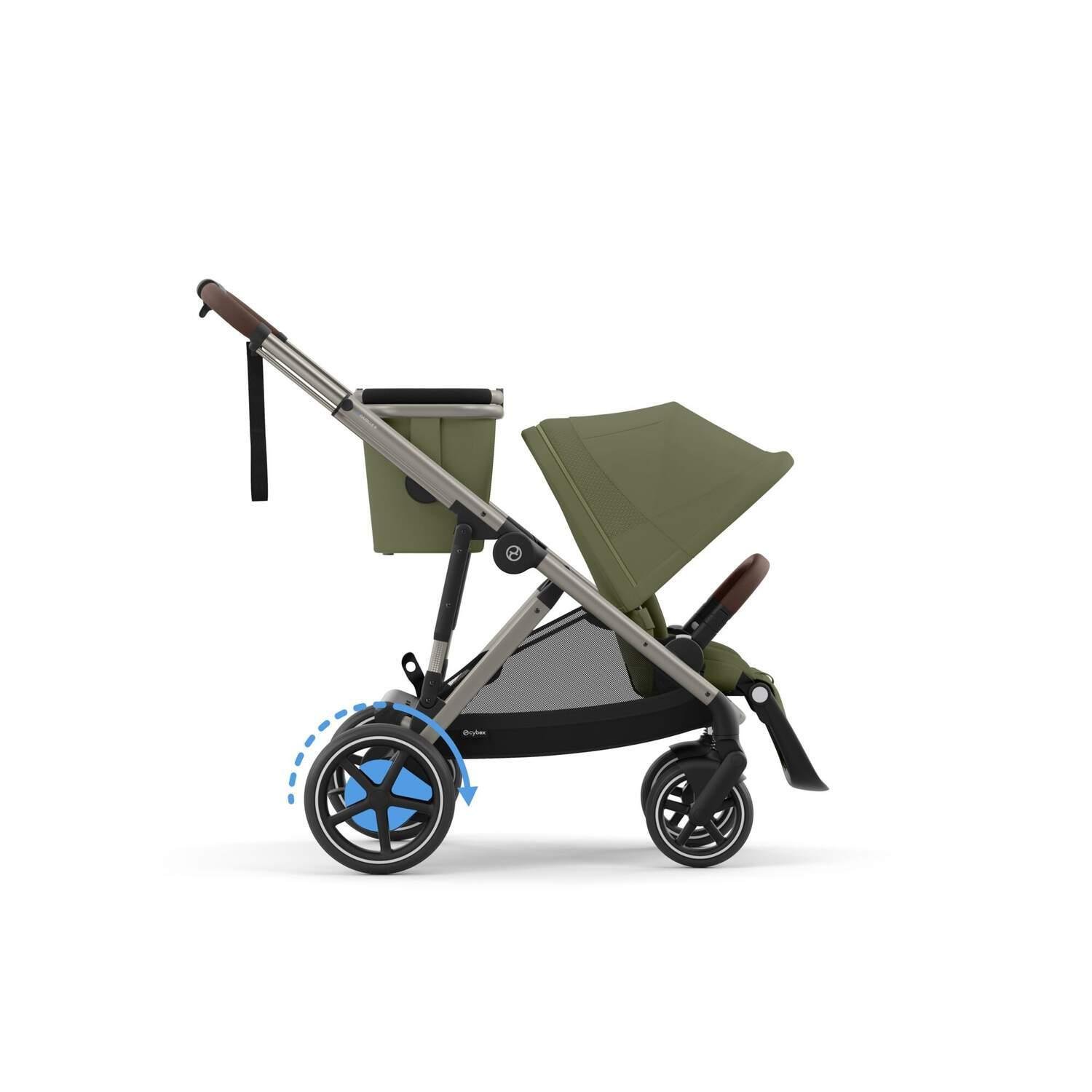 Cybex e-Gazelle S sporta rati Moss Green Cybex e-Gazelle S sporta rati Moss Green