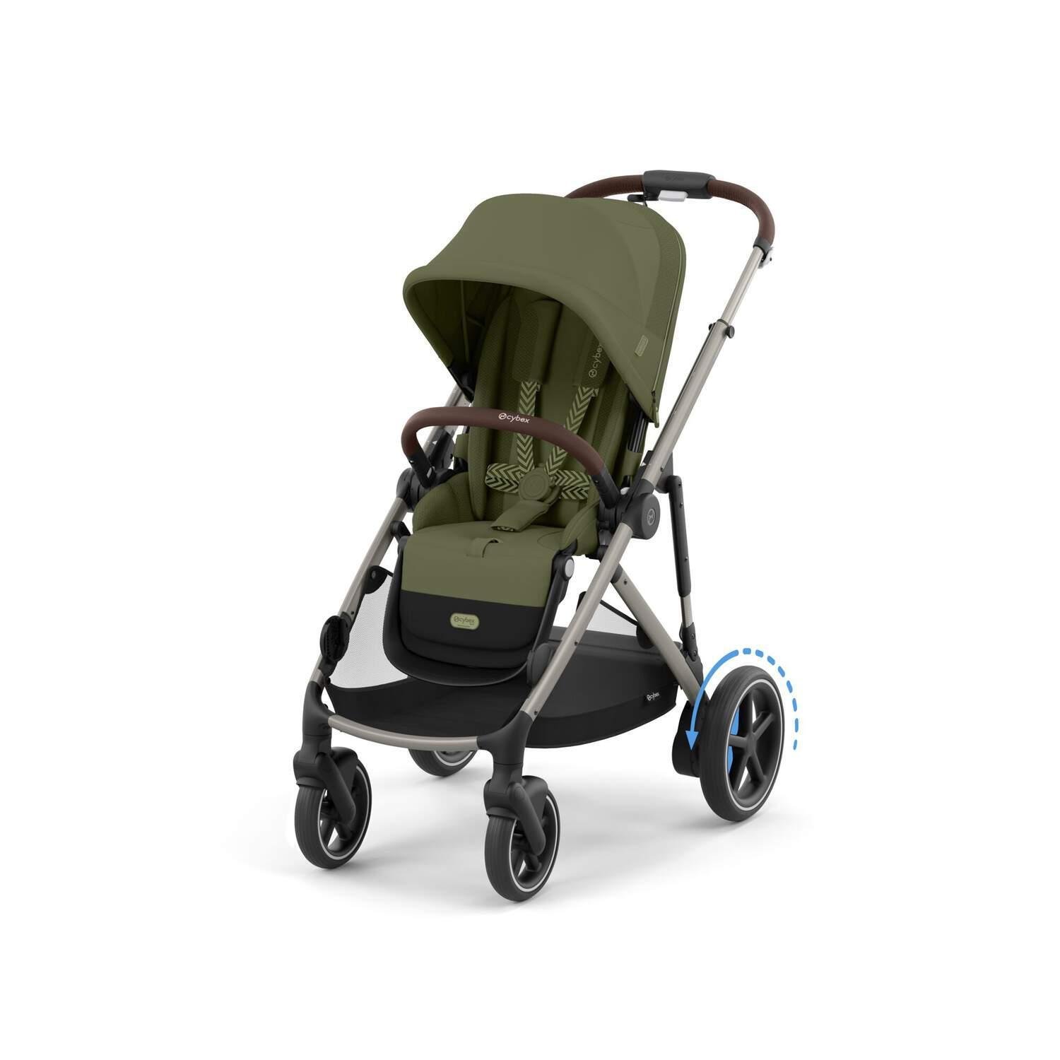 Cybex e-Gazelle S sporta rati Moss Green 2