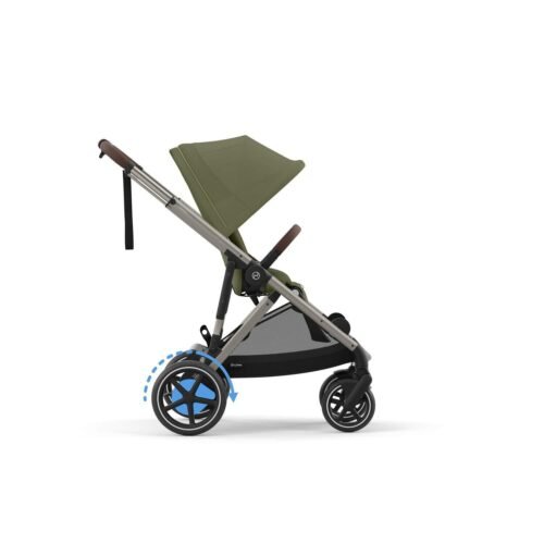 Cybex e-Gazelle S sporta rati Moss Green 3