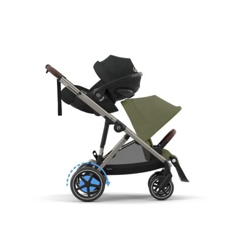 Cybex e-Gazelle S sporta rati Moss Green 8