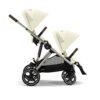 Cybex Gazelle S pastaigu daļa Seashell Beige, Taupe rāmim – 3
