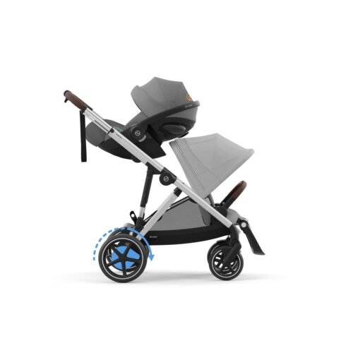 Cybex e-Gazelle S sporta rati Stone Grey 8