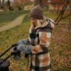 Petite&Mars Jasie ziemas cimdi ratiem – Charcoal Grey – 4