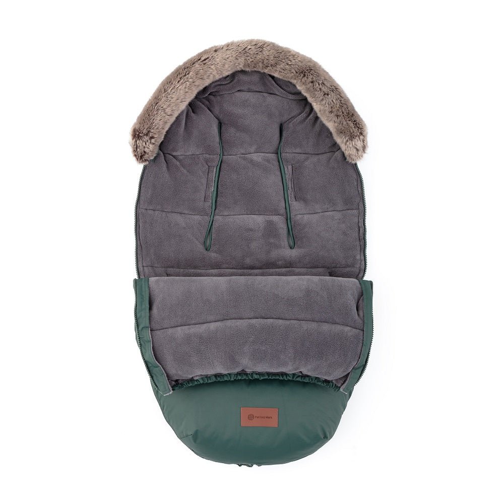 Petite&Mars Comfy 4in1 ziemas guļammaiss ratiem – Veritable Khaki – 2