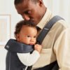 BabyBjörn Mini 3D Airy Mesh ķengursoma Anthracite 6