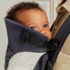 BabyBjörn Mini 3D Airy Mesh ķengursoma Anthracite 3