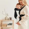 BabyBjörn Mini Cotton ķengursoma Black 4