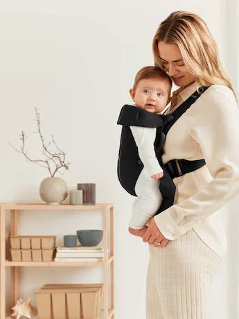 BabyBjörn Mini Cotton ķengursoma Black 4