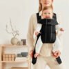BabyBjörn Mini Cotton ķengursoma Black 3