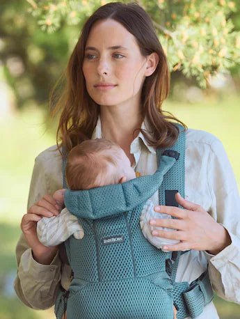 BabyBjörn Move 3D Mesh ķengursoma Sage Green 3
