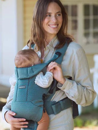 BabyBjörn Move 3D Mesh ķengursoma Sage Green 4