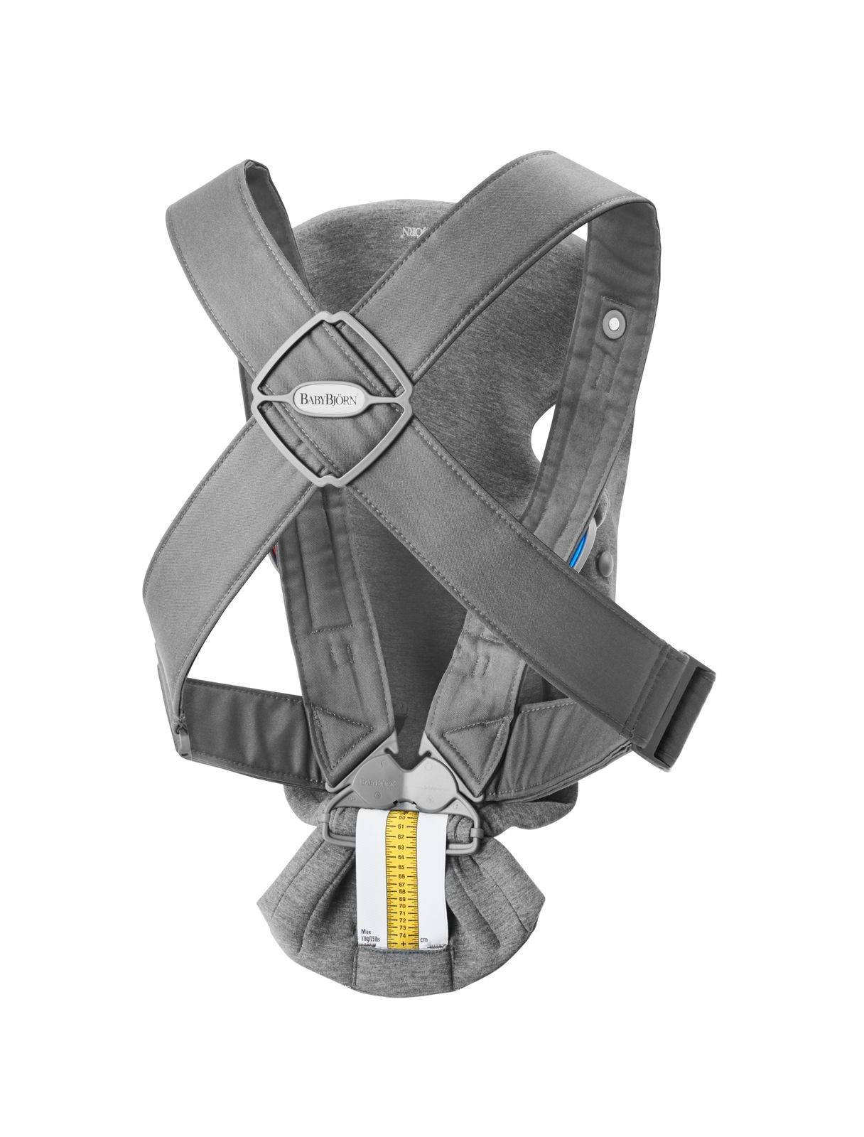 BabyBjörn Mini 3D Jersey ķengursoma Charcoal Grey 2