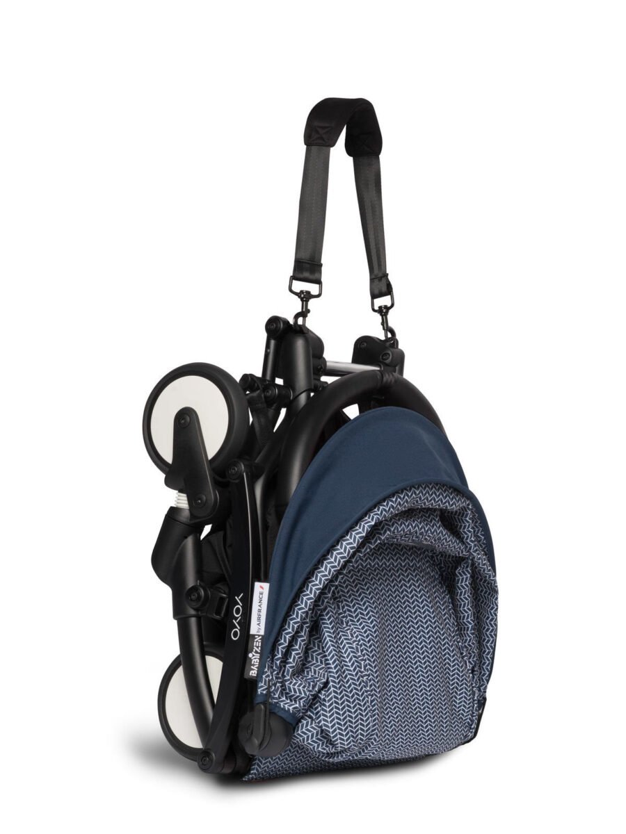 BABYZEN YOYO² 6+ sporta rati Frame Black / Air France Blue 8