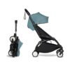 BABYZEN YOYO² 6+ sporta rati Frame Black / Aqua