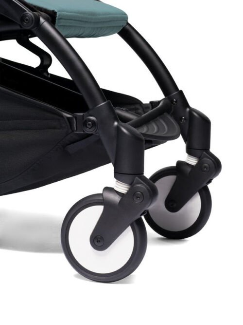 BABYZEN YOYO² 6+ sporta rati Frame Black / Aqua 6