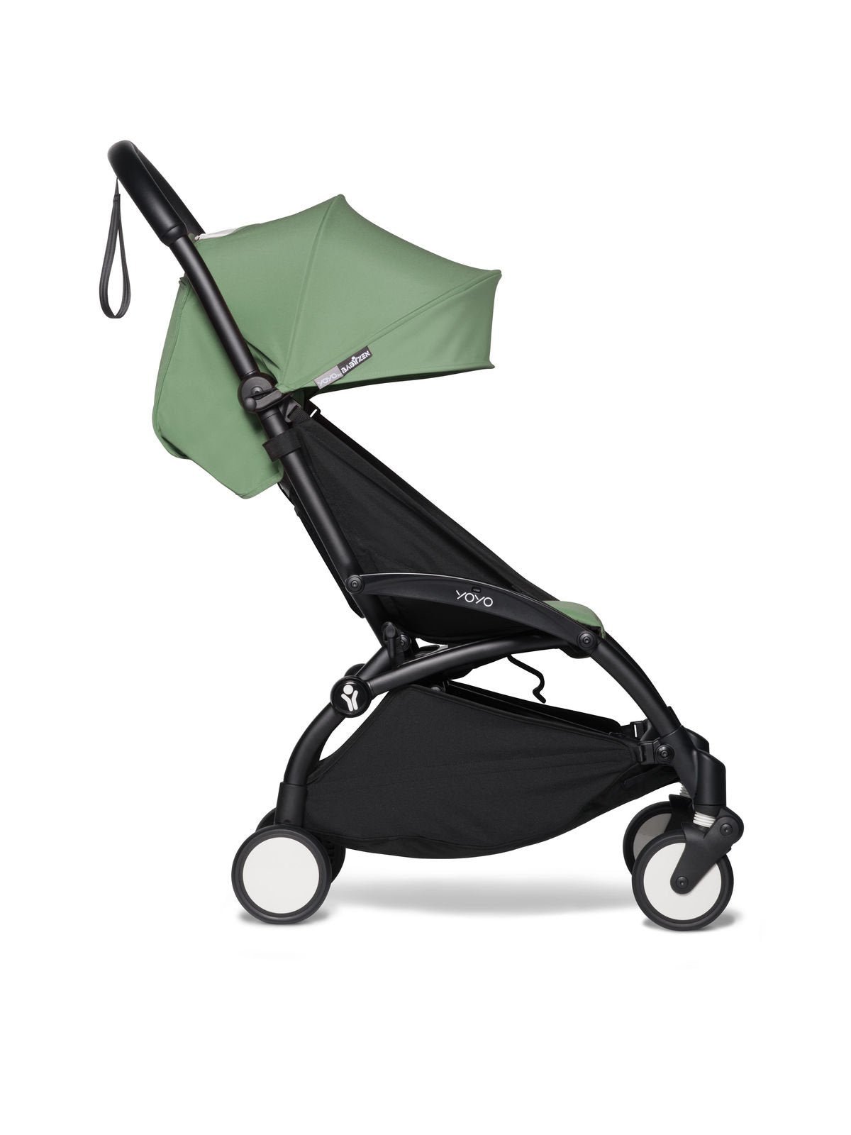 BABYZEN YOYO² 6+ sporta rati Frame Black / Peppermint 2