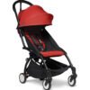 BABYZEN YOYO² 6+ sporta rati Frame Black / Red 3