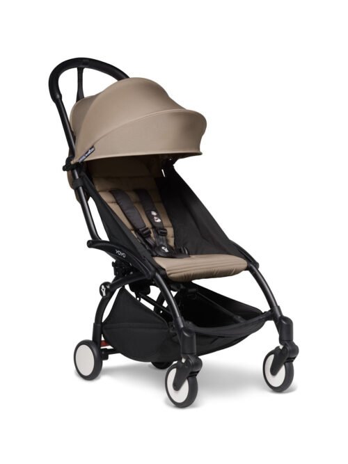 BABYZEN YOYO² 6+ sporta rati Frame Black / Taupe 3