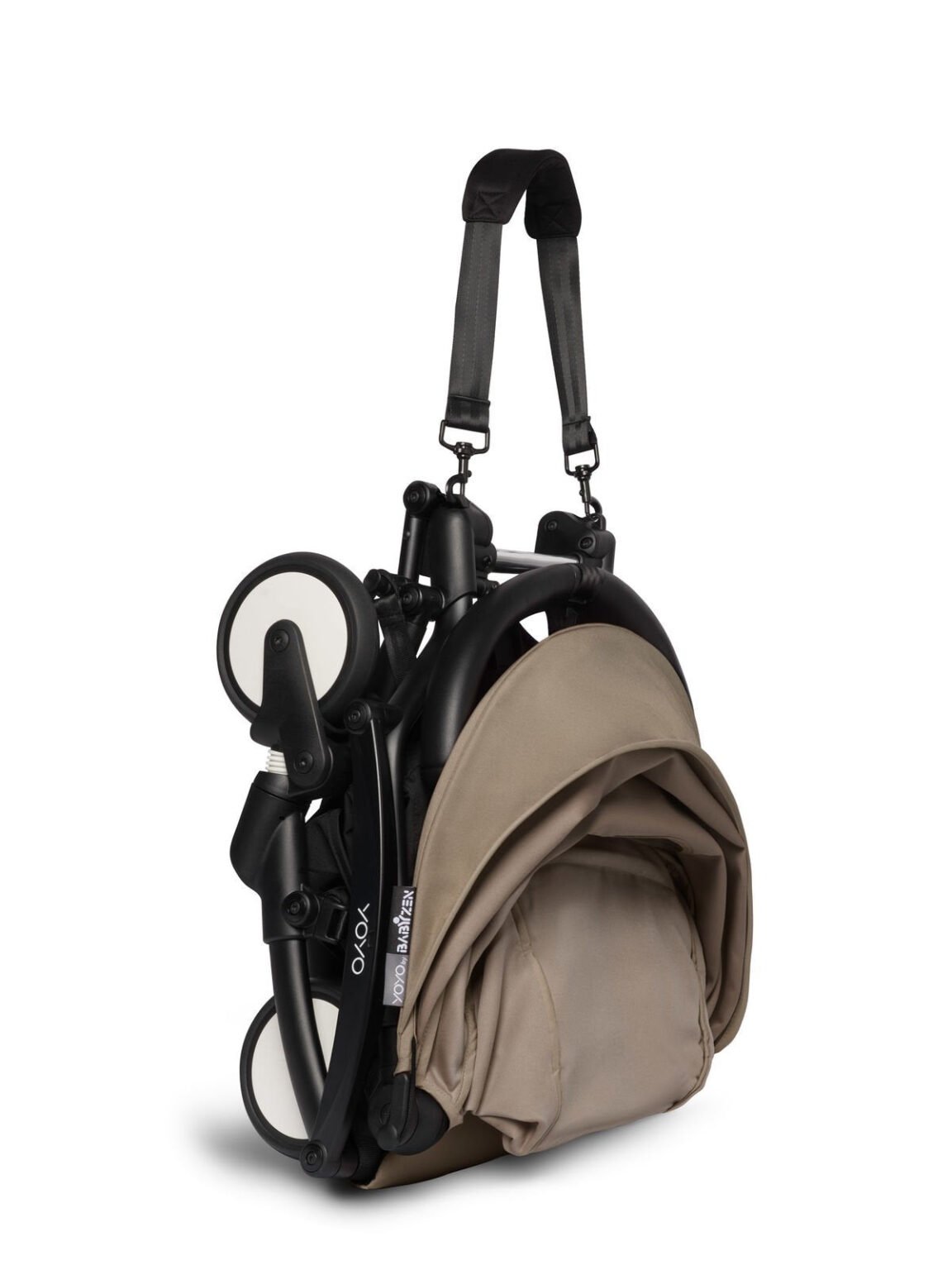 BABYZEN YOYO² 6+ sporta rati Frame Black / Taupe 6
