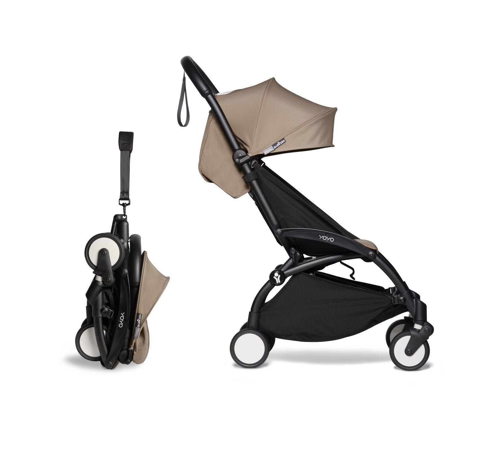 BABYZEN YOYO² 6+ sporta rati Frame Black / Taupe BABYZEN YOYO² 6+ sporta rati Frame Black / Taupe