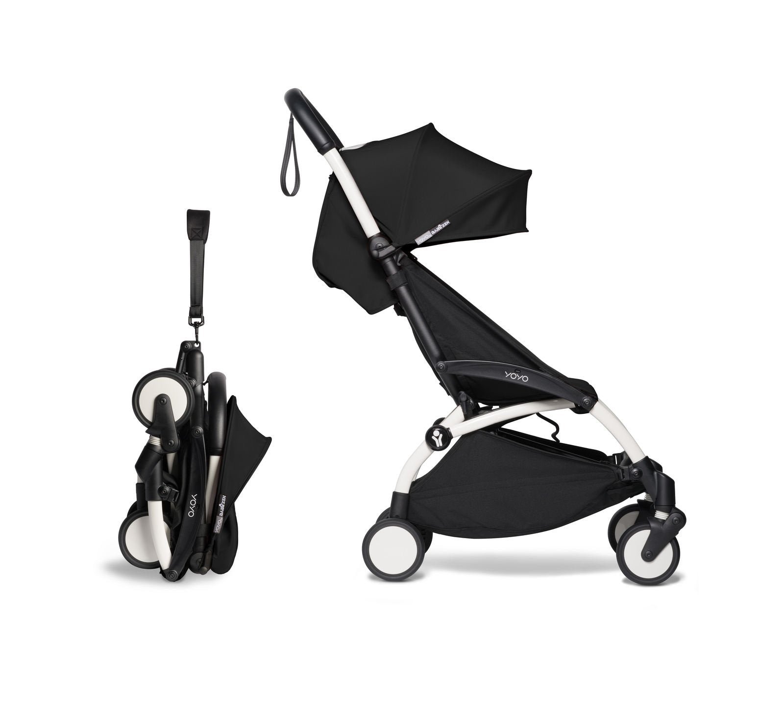 BABYZEN YOYO² 6+ sporta rati Frame White / Black BABYZEN YOYO² 6+ sporta rati Frame White / Black