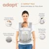 Ergobaby Adapt SoftFlex Mesh ķengursoma Pearl Grey 3
