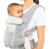 Ergobaby Adapt SoftFlex Mesh ķengursoma Pearl Grey 2