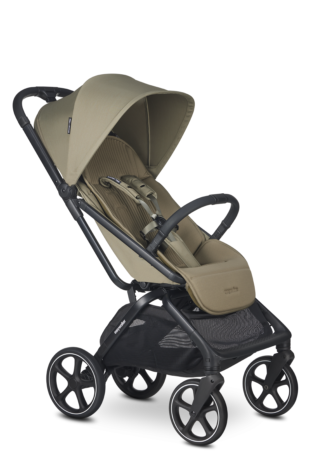 Easywalker Rockey Trek ratiņi Chestnut Brown