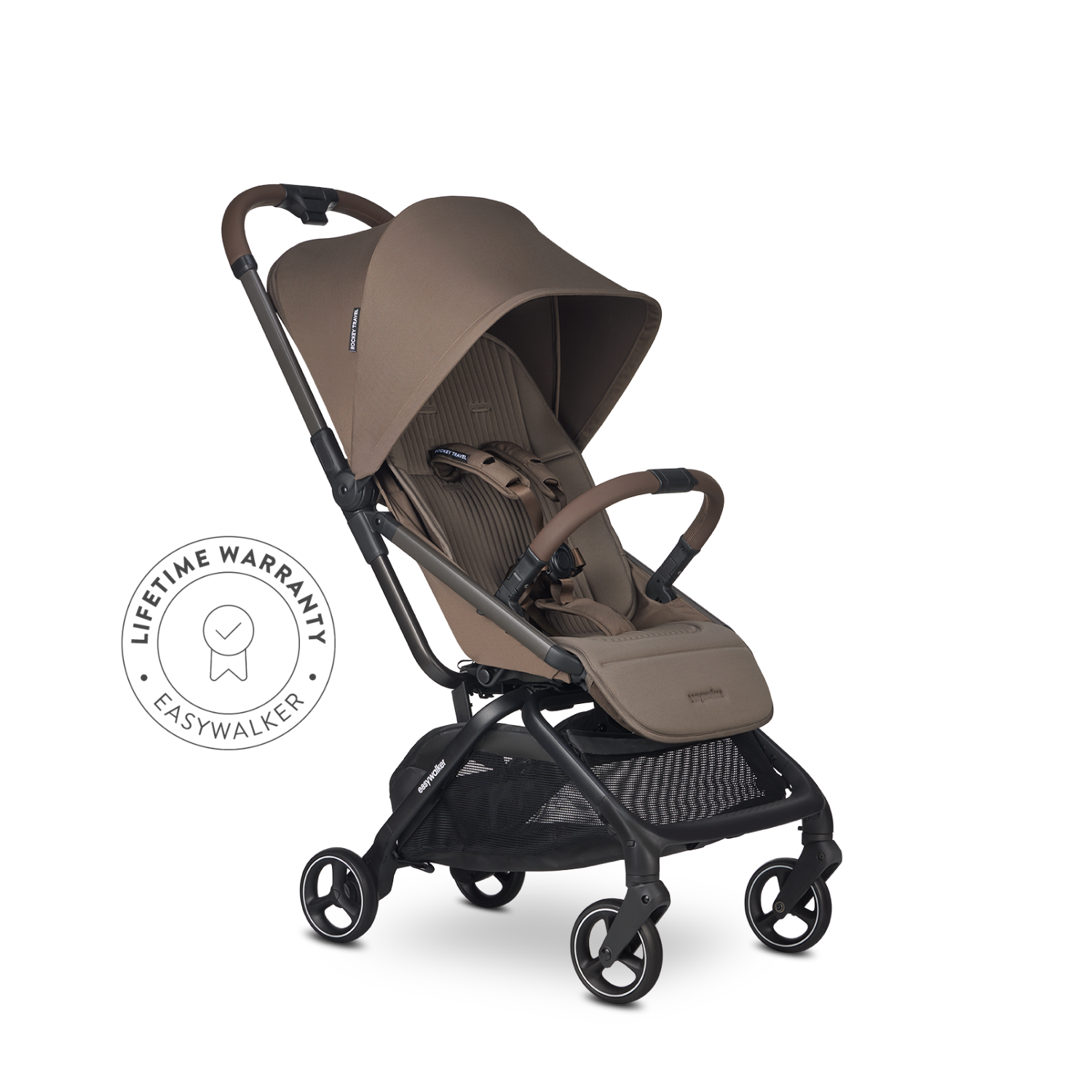 Easywalker Rockey Travel ratiņi Chestnut Brown