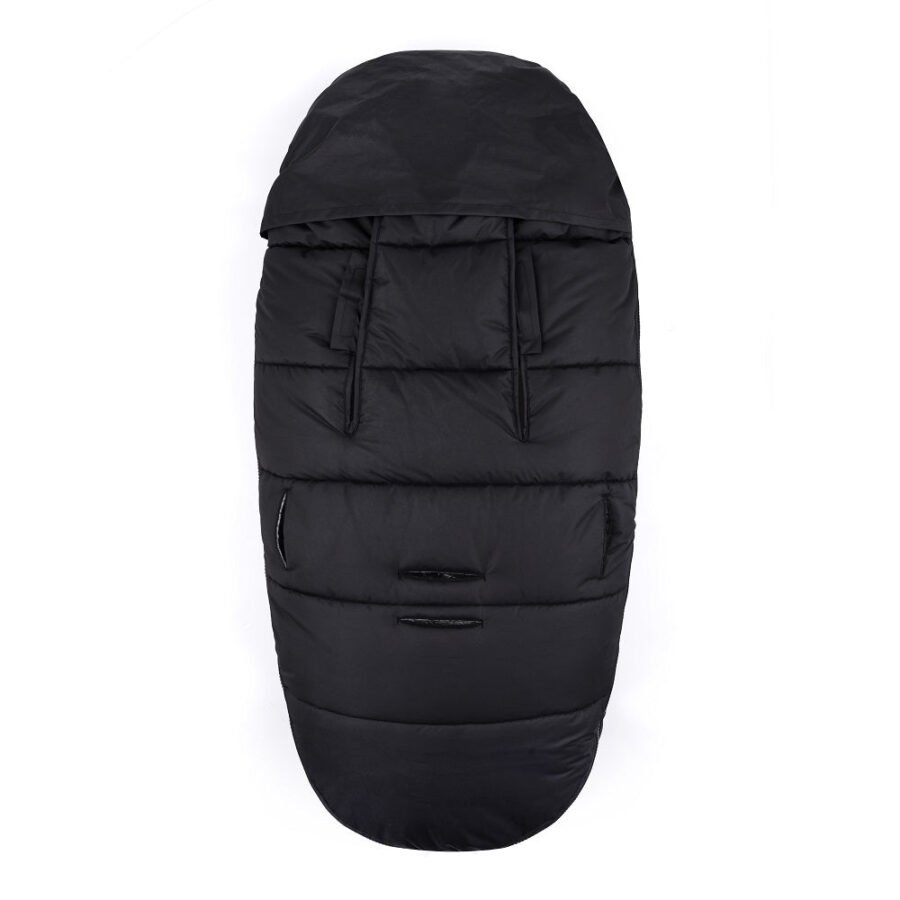 Petite&Mars Comfy 4in1 ziemas guļammaiss ratiem – Forever Black – 4