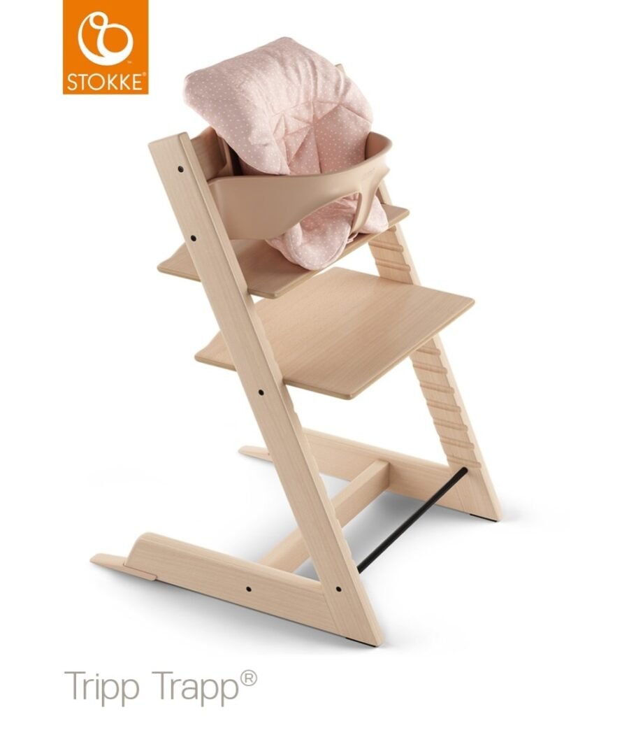 Stokke Tripp Trapp barošanas krēsls – Natural – foto 4