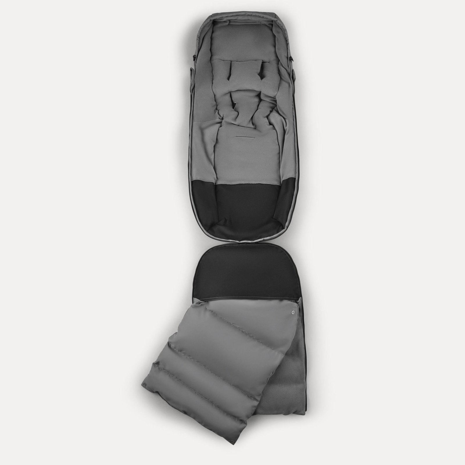 Bugaboo THERMOLITE® Performance ziemas guļammaiss ratiem – Moon Grey – 2