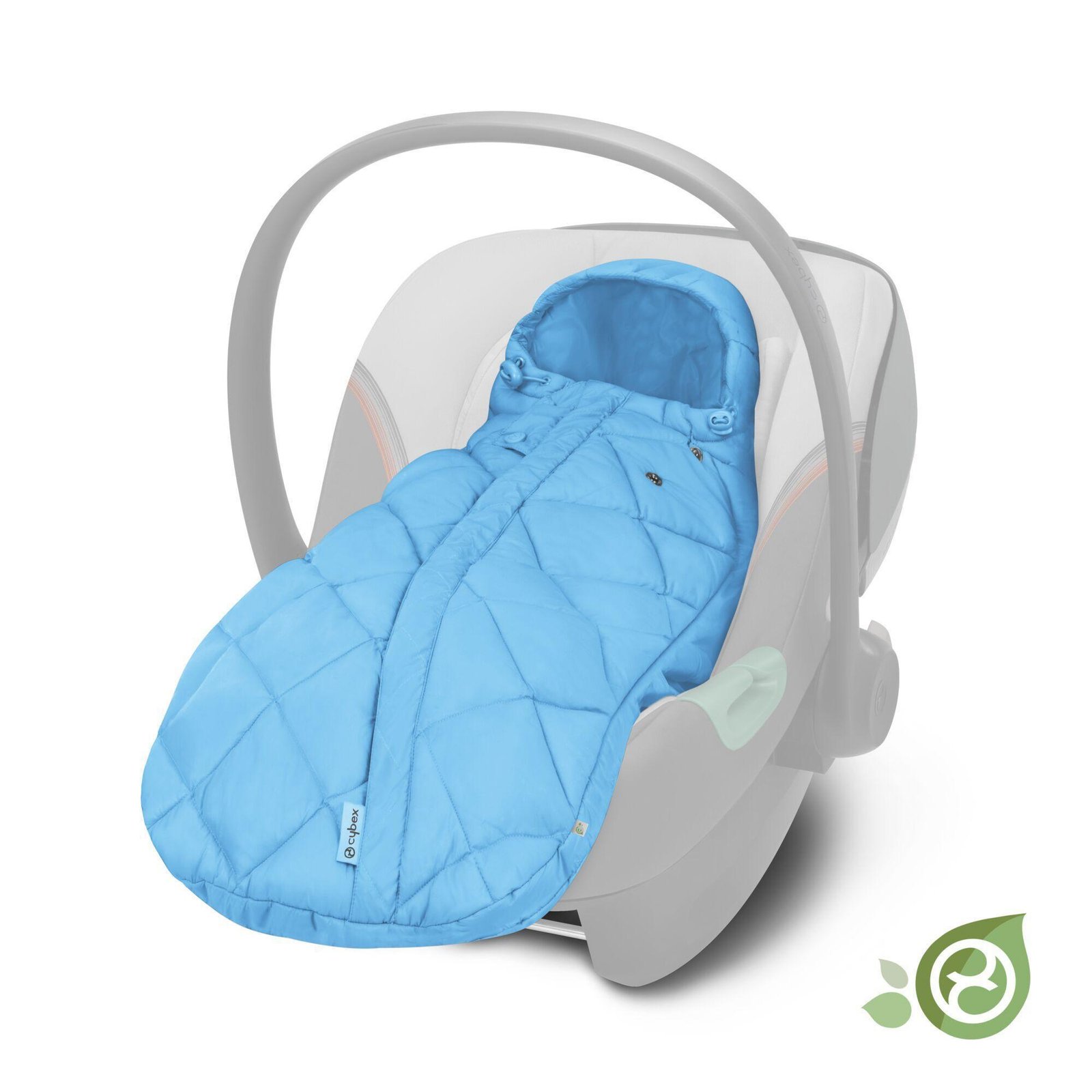 Cybex Snogga Mini 2 guļammaiss priekš autokrēsla Beach Blue – 2