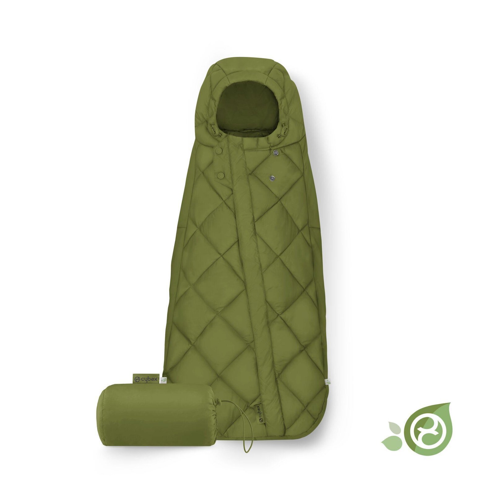 Cybex Snogga Mini 2 guļammaiss priekš autokrēsla Nature Green