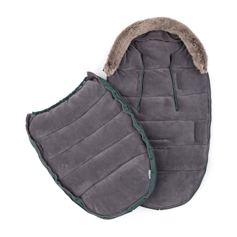 Petite&Mars Comfy 4in1 ziemas guļammaiss ratiem – Veritable Khaki – 4