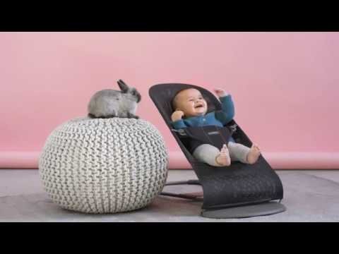 BabyBjörn Bliss šūpuļkrēsls – Anthracite Mesh – foto 10
