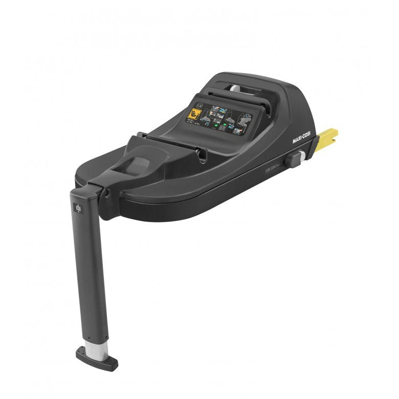 Melnā Maxi-Cosi Tinca Isofix bāze ar balsta kāju bērnu autokrēsliņam