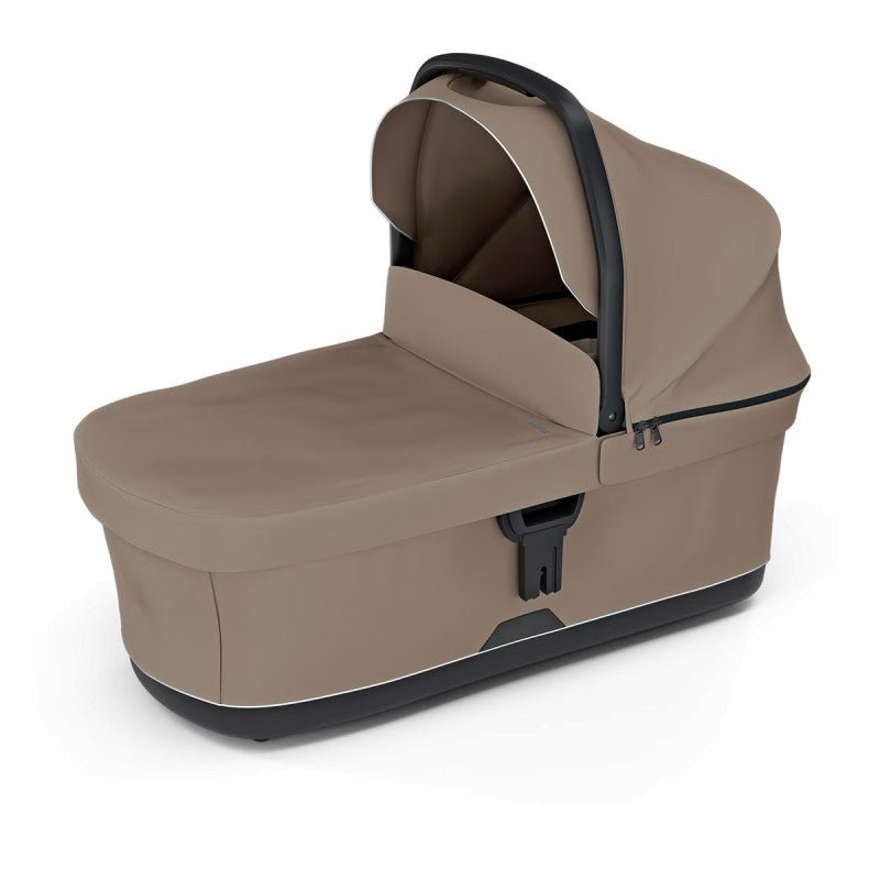 Thule Urban Glide kulba tumši bēšā krāsā ar nojumīti un melnu rāmi