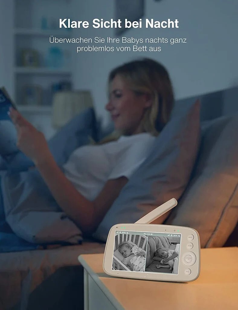 VAVA VA-IH009 video aukle ar 2 kamerām – 4