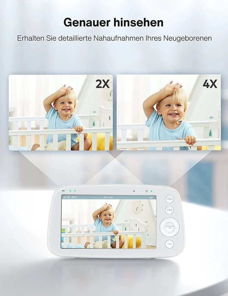 VAVA VA-IH009 video aukle ar 2 kamerām – 5