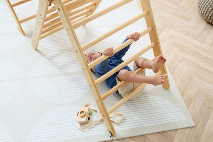 Tutti Bambini kāpelēšanas komplekts 3in1 – Natural Wood – foto 8